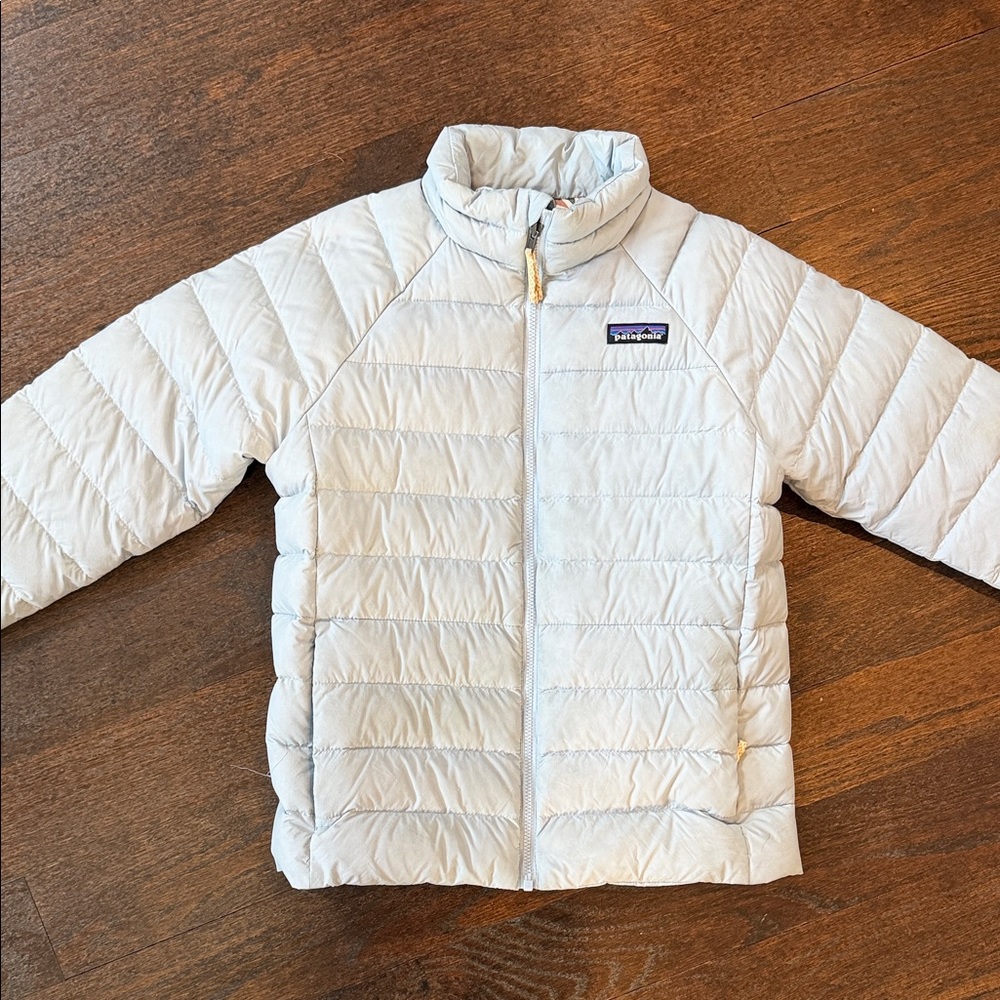 Patagonia light blue Quilted Jacket
